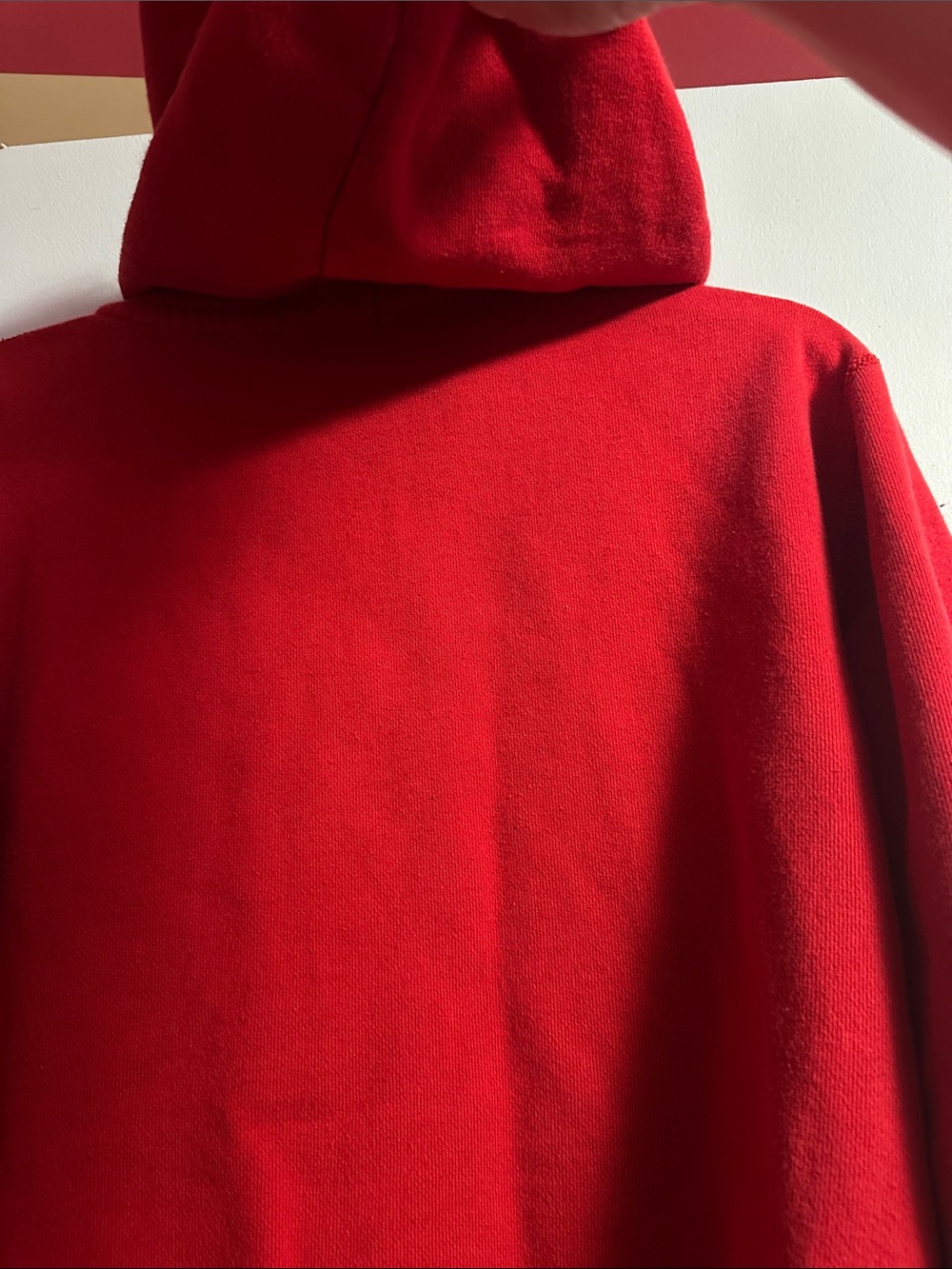 Polo by Ralph Lauren Red Zip-Up Hooded Sweatshirt - Picture 10 of 11
